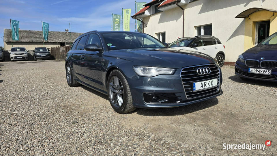 Audi A6 Avant Ultra Daytona Grey Bose szyberdach Zieleniewo