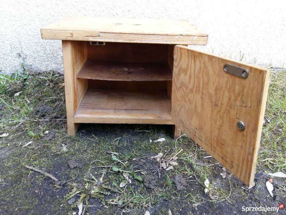 Mała ryczka taboret ze schowkiem 249 Szafy, regały, półki wielkopolskie Kościan