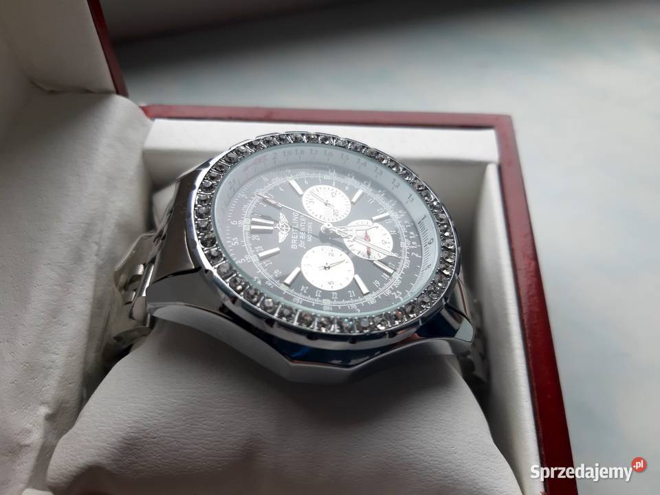 Breitling For Bentley Motors zegarek piękny Podkowa Leśna