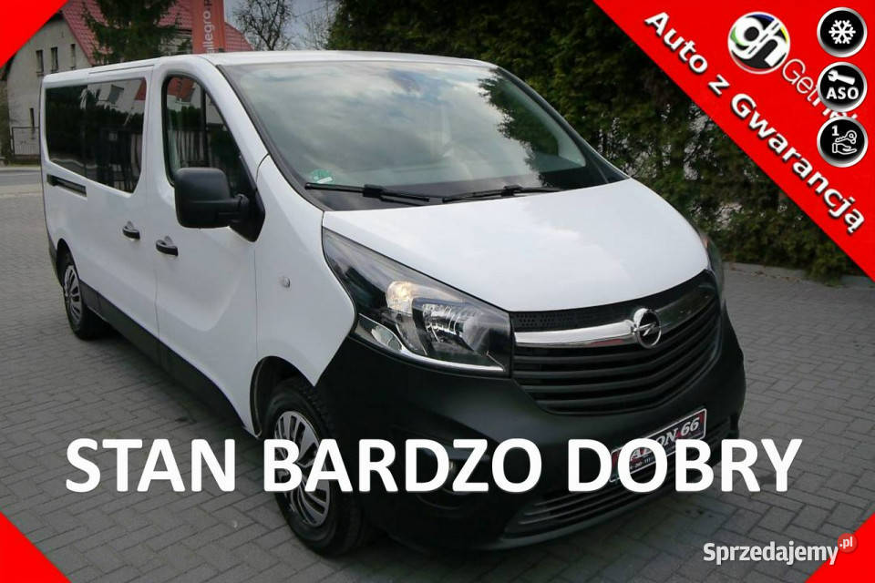 Opel Vivaro Długi 9osob Stan b 100bezwypadkowy centralny zamek Częstochowa sprzedam