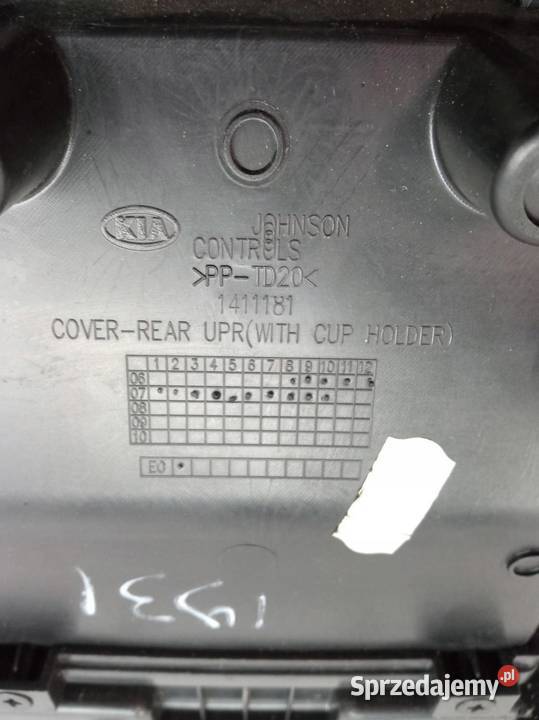UCHWYT NA KUBEK 1411181 Kia Ceed I 20062012