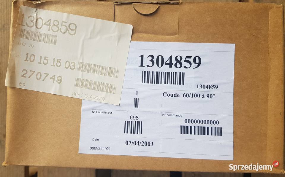 Kolano 60100 kolanko 60 na 100
