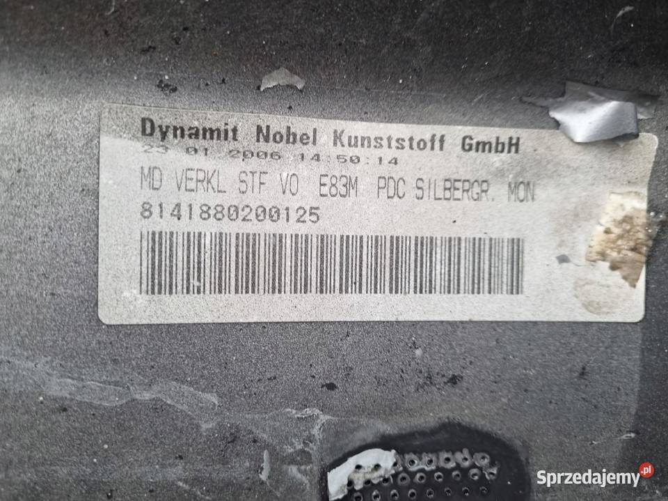BMW X3 E83 LIFT M PAKIET PRZEDNI ZDERZAK PRZÓD Janów sprzedam