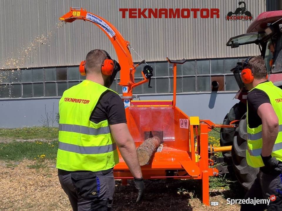 Rębak bębnowy Skorpion 280 RBG produkt Pol Leśnictwo