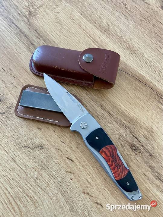 Nóż Składany Walther Traditional Folder Wood 2 Akcesoria, narzędzia i noże Tuchów