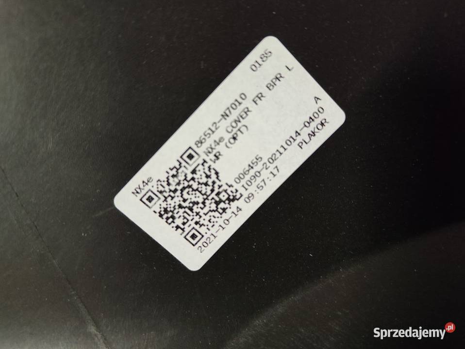 Spoiler Dokładka Zderzaka Przód Hyundai Tucson