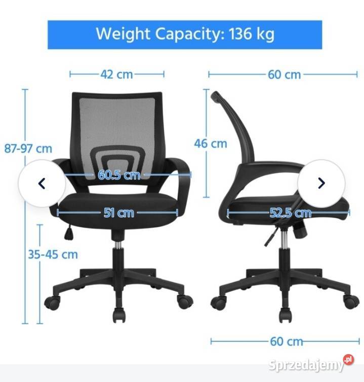 Fotel biurowy 2sztuki Opole