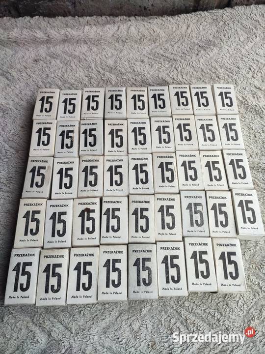 Przekaźniki R 15 czasy PRL Pozostałe Dulcza Wielka