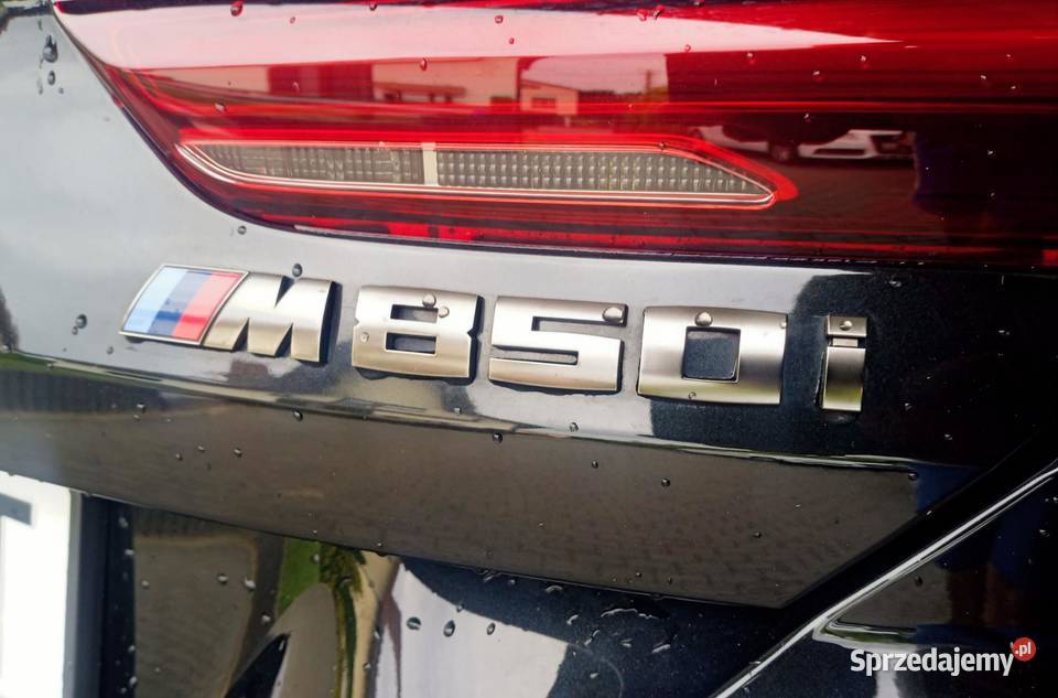 Piękna czarna perełka BMW M850I XDRIVE produkcji Bielsk