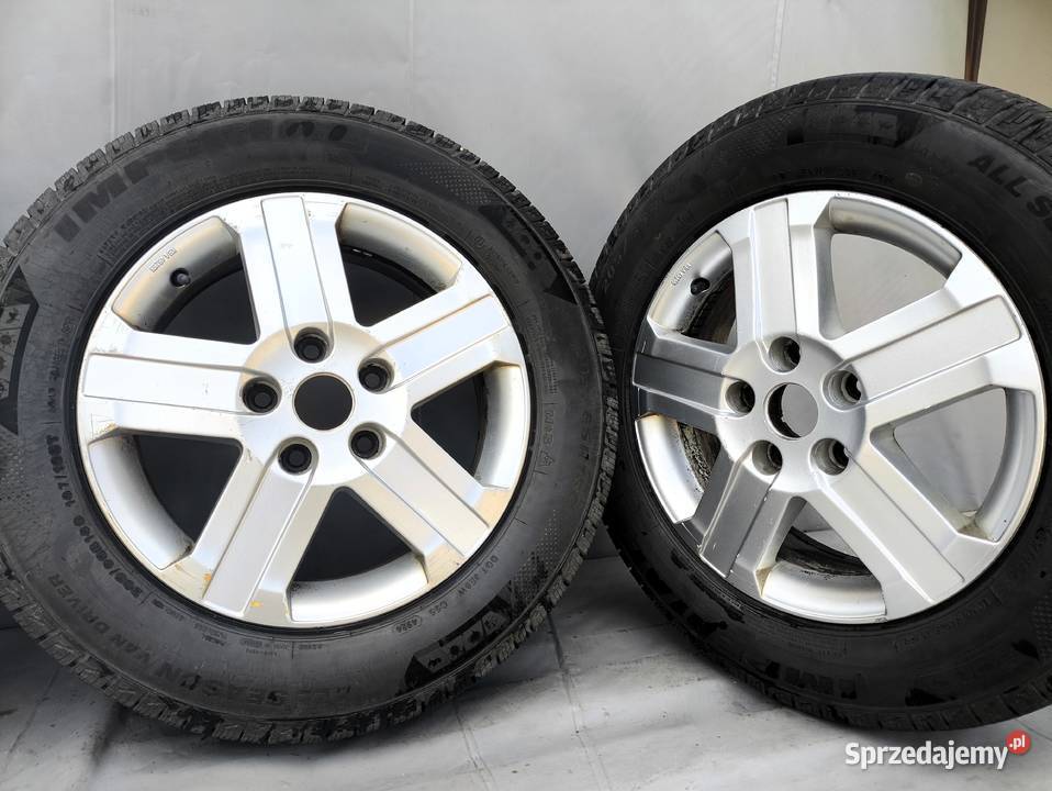 KOŁA FELGI ALUMINIOWE OPONY 6Jx16H2 5X118 ET50 Radom