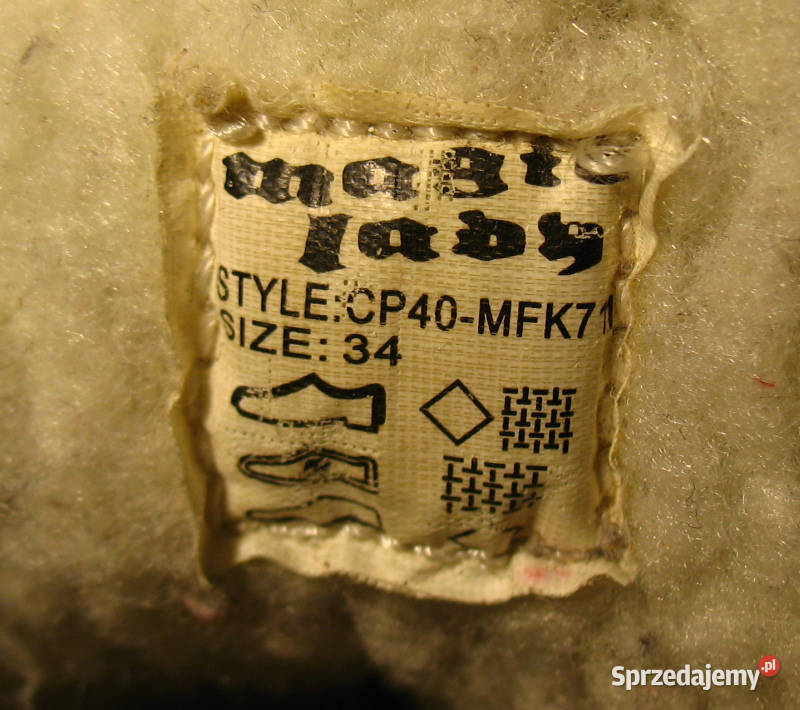 Buty dziecięce zimowe ocieplane Magic Lady Olsztyn