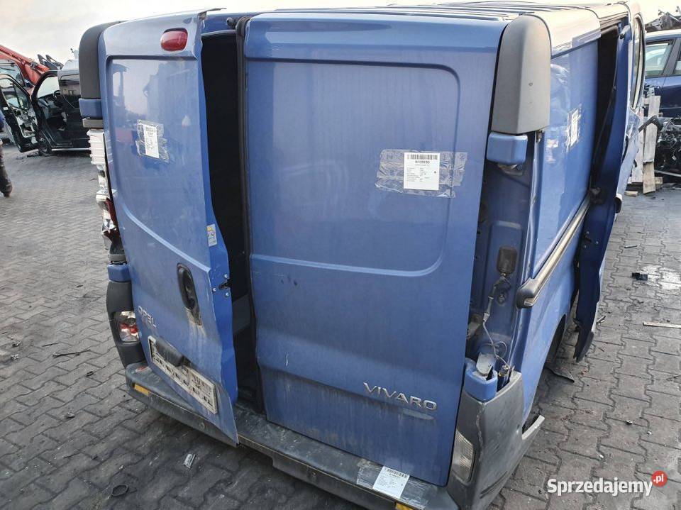 DRZWI PRAWE TYŁ OPEL VIVARO II 23U Lipno
