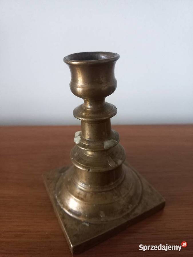 Świecznik mosiężny Toruń