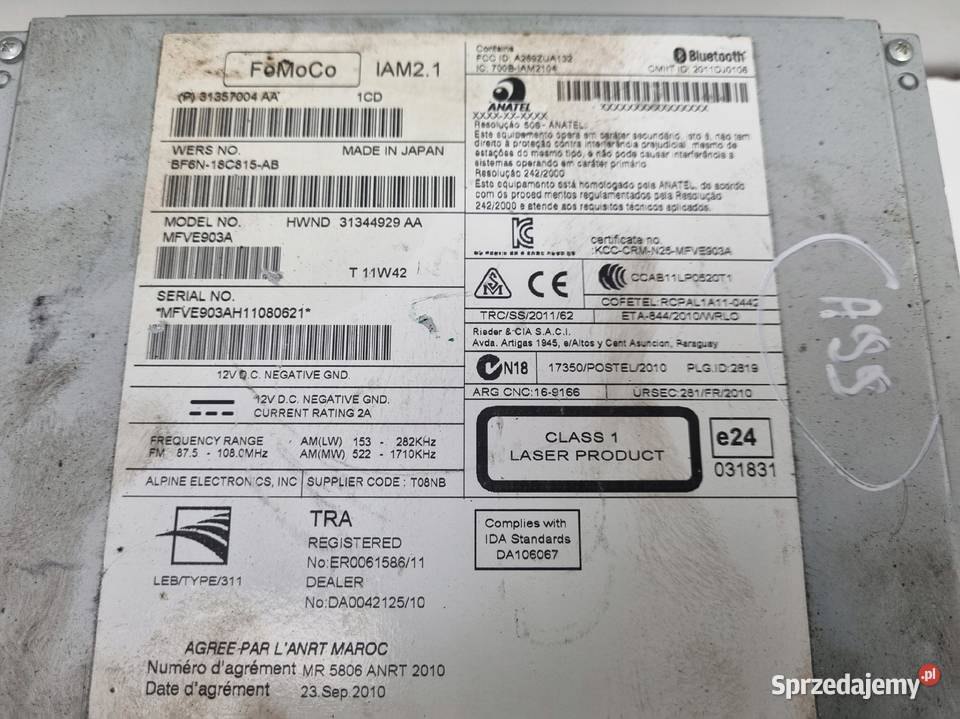 Volvo VOLVO V60 I S60 II V40 II CZYTNIK osobowe Chełm