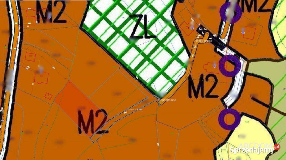 Nielepicedzialka budowlana w otoczeniu zieleni asfalt Nielepice sprzedam