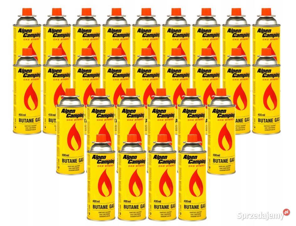Zestaw 28 x GAZ KARTUSZ ALPEN CAMPING Nabój podlaskie Białystok