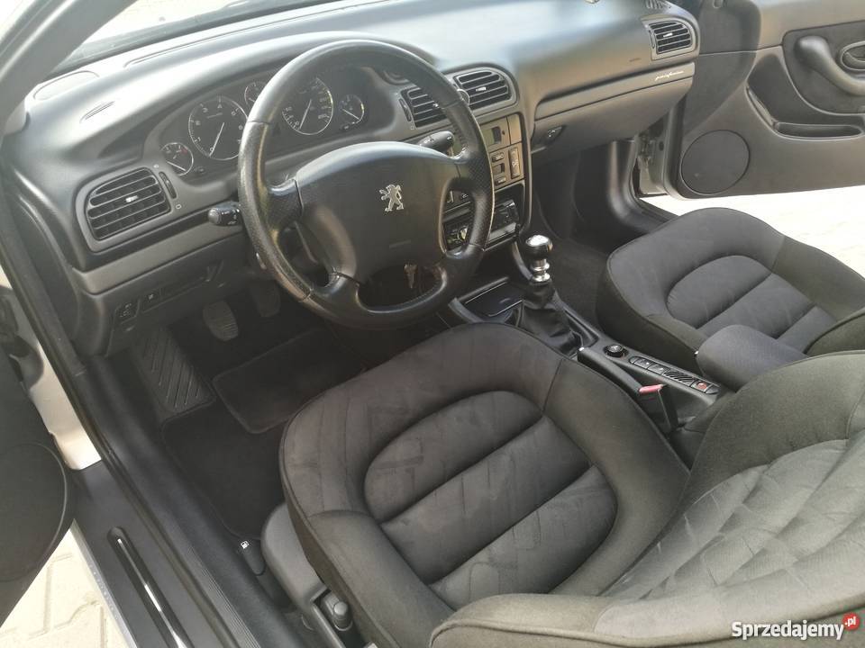 Piękny Peugeot 406 Coupe 2003r jedyny taki komputer pokładowy wielkopolskie Wronki