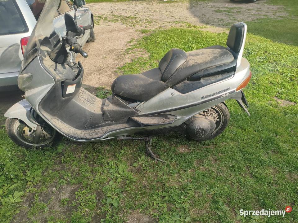 Suzuki Burgman 400 zarejestrowany Motocykle, skutery, quady Mrągowo