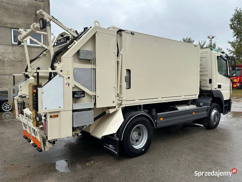 Mercedes Atego śmieciarka z wagą 10m3 EURO 6