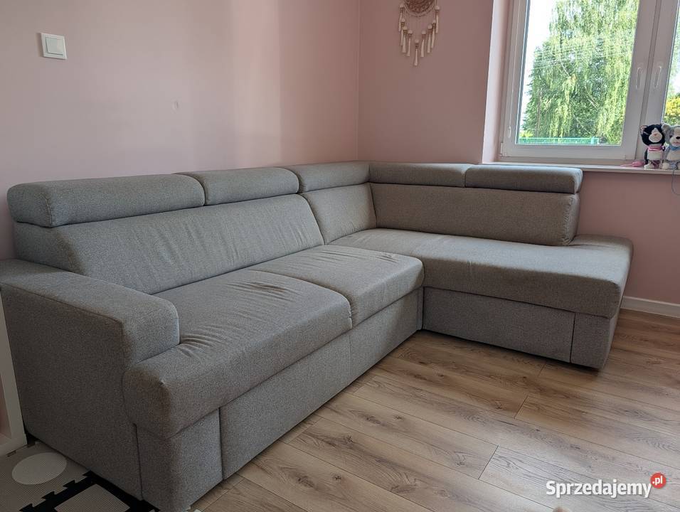 Rozkładana Kanapa z Agata meble szara stan Dankowice sprzedam