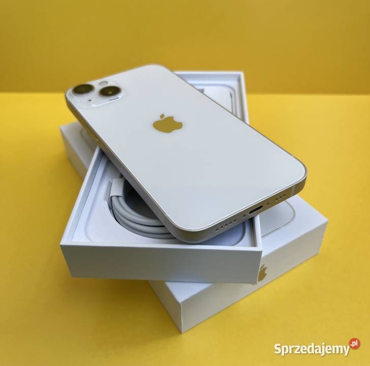 APPLE iPhone 13 5G 128GB 61 Biały idealny bez Apple / iPhone Gniezno