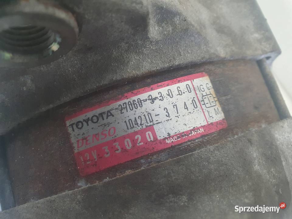 ALTERNATOR Mini One R50 14 D 2706033060 Rudka sprzedam