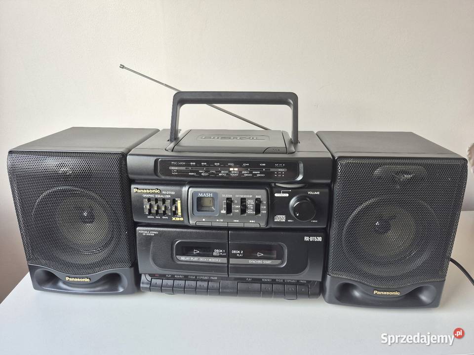 radiomagnetofon Panasonic RXDT530  z CD Jawor