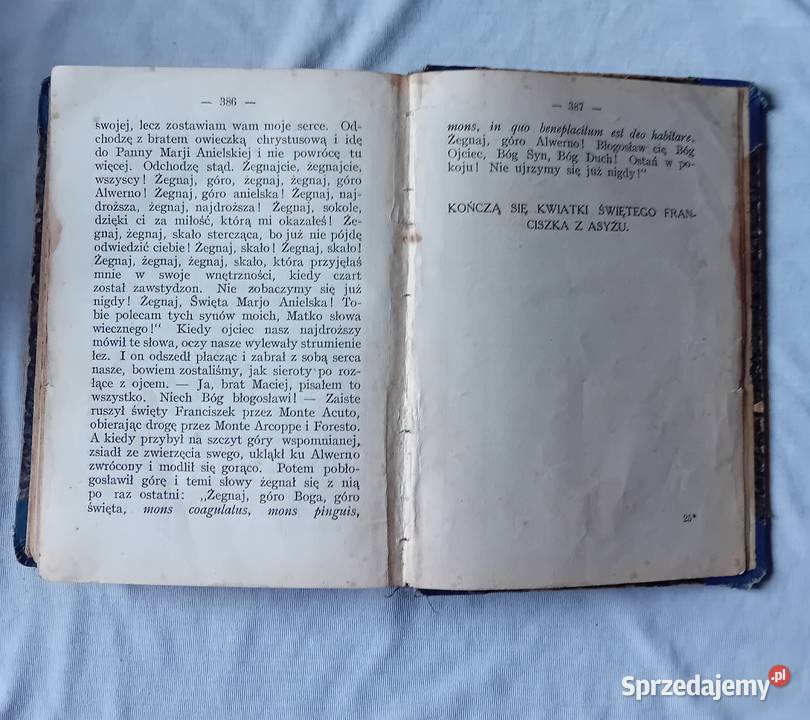 Kwiatki św Franciszka z Asyżu Inst Wyd Antykwariat wielkopolskie