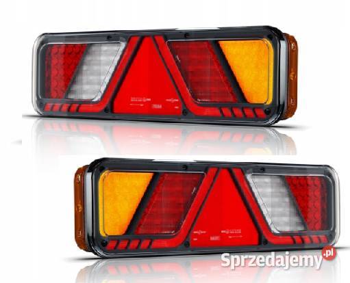 Komplet Lamp tylnych prawa lewa LED 6funkcyjna Oświetlenie, elektryka łódzkie Godzianów