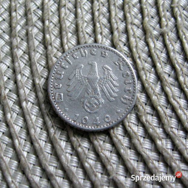 Niemcy 50 Reicbspfennig 194or E Kalisz