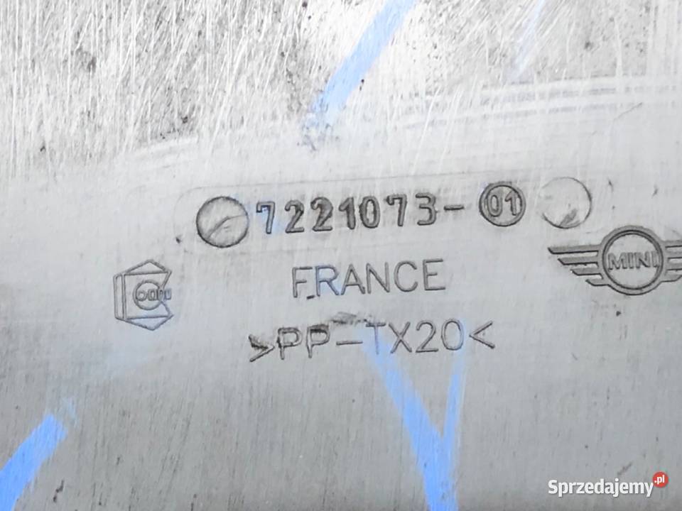 ZBIORNIK DPF MINI R56 7221073 16 90 Hatchback podkarpackie sprzedam