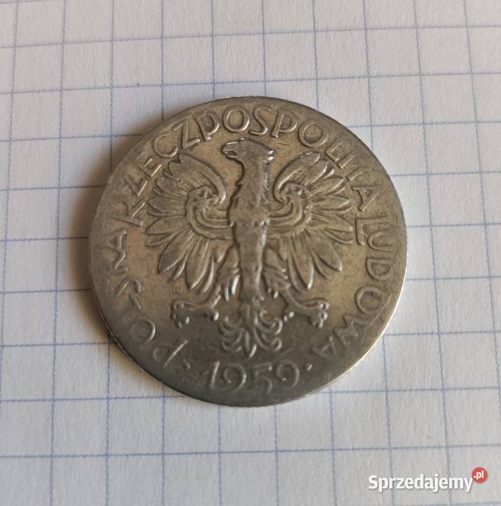 5 ZŁOTYCH 1959 POLSKA Piszczac
