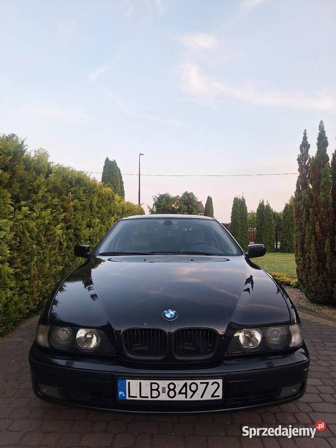 BMW E39 523i lpg sedan manual Cosmoschwarz Seria 5 Lubartów