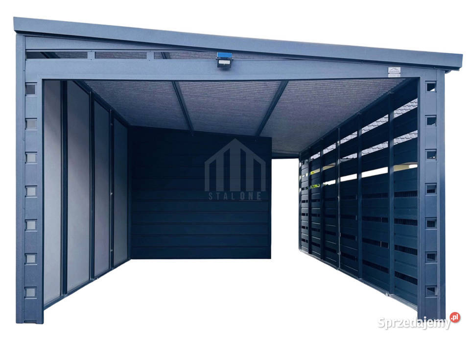 Carport wiata samochodowa 35x6 m pomieszczenie Sprzedaż