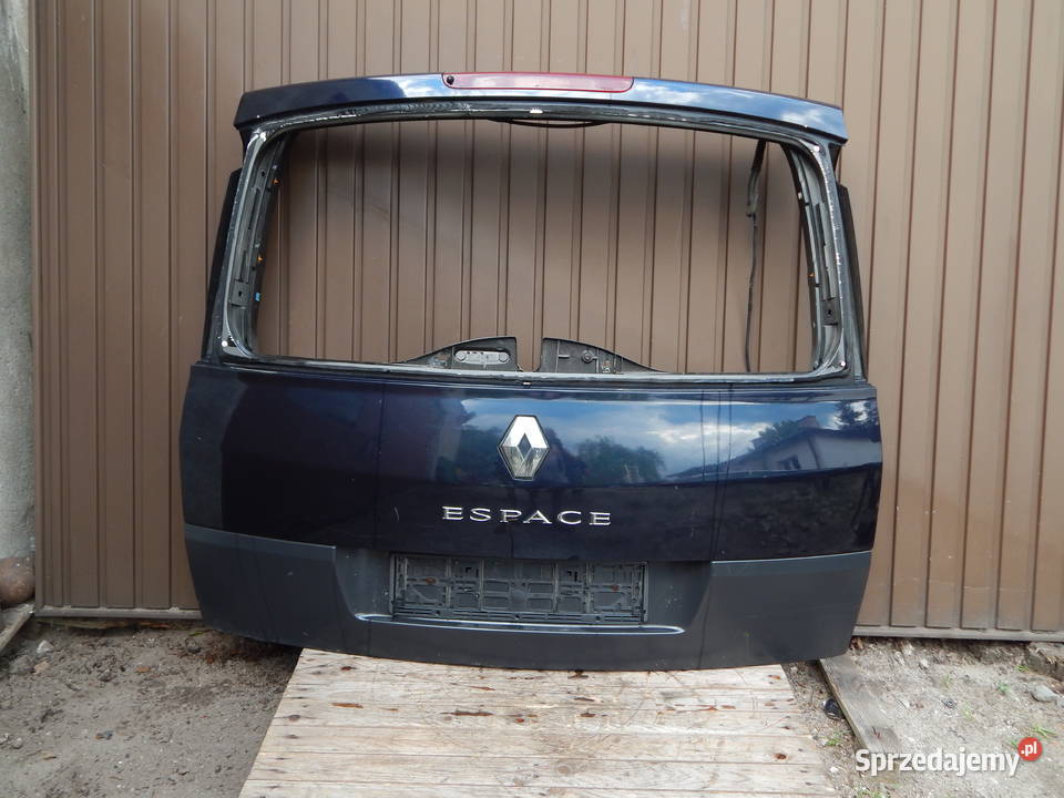 TYLNA KLAPA POKRYWA BAGAŻNIKA RENAULT ESPACE IV osobowe Warszawa