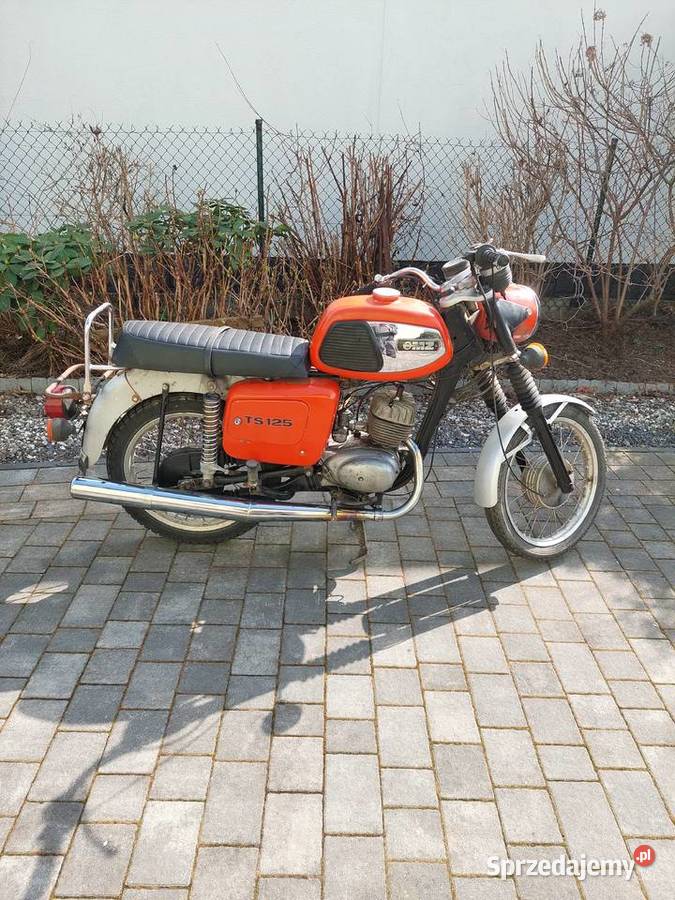 Mz ts 125 z dokumentami 125cm3 sprzedam