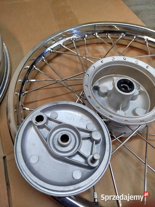 Koła jawa 50 nirdzewne szprychy aqlablast Pozostałe