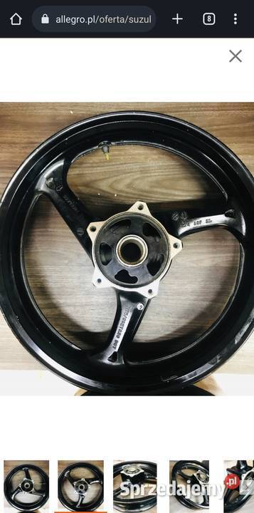 Suzuki GSR felga przód tarcz Lwówek