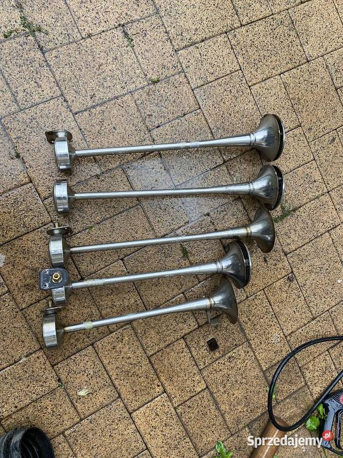 Trąbka sygnałowa pneumatyczna sygnał FIAMM łódzkie