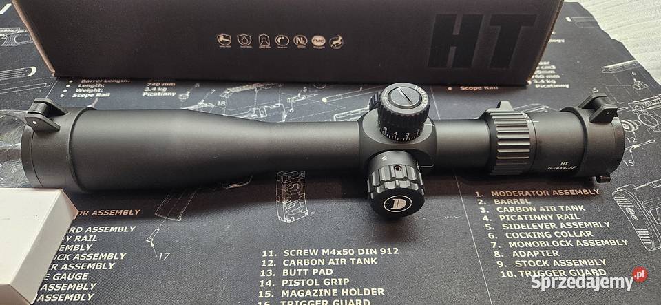 Luneta Discovery Optics Compact HT 624X40 SF FFP Warszawa sprzedam