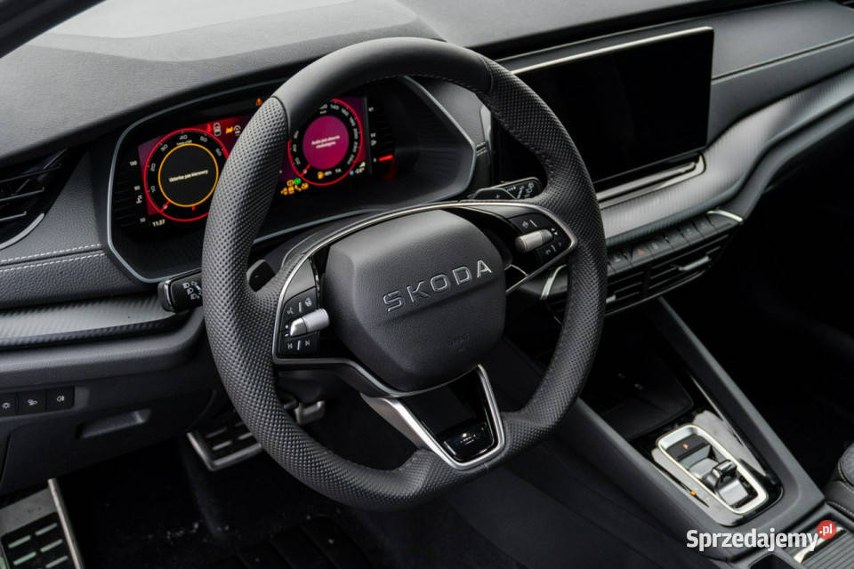 koda Octavia Combi Sportline 15 TSI mHEV 150 DSG kurtyny powietrzne Łódź