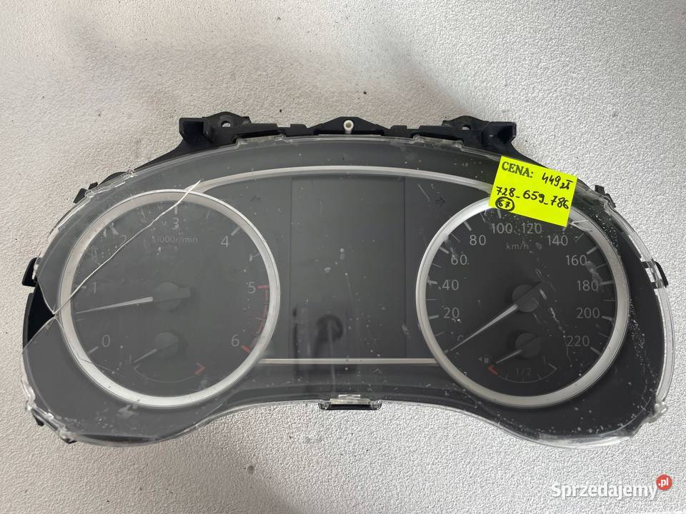 LICZNIK ZEGARY NISSAN MICRA QASHQAI Warszawa