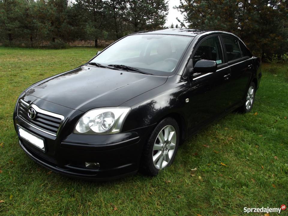 Toyota Avensis Czarna 20 147 Bogata Wersja kupiony w polskim salonie Ostróda