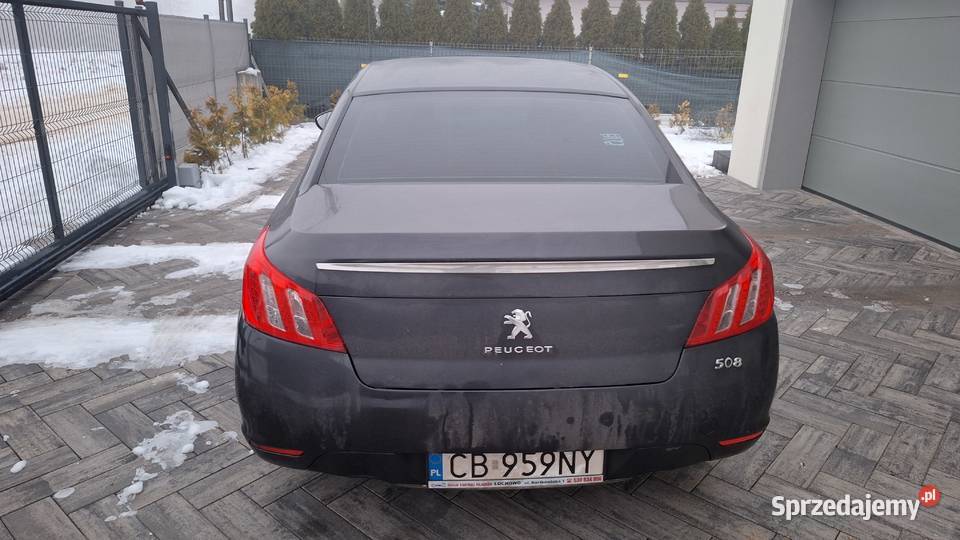 Peugeot 508 20 HDI hybrid hybryda 2012 r sedan Solec Kujawski sprzedam