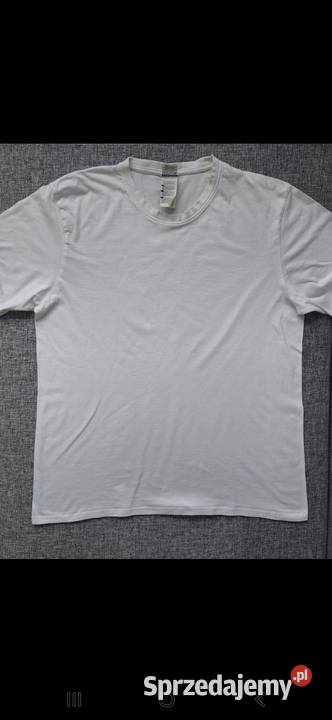 Geffer biały tshirt męski r XL Darłowo