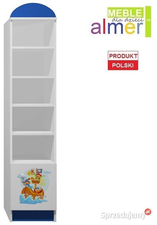 PIRACI 6 N4 regał dziecięcy 40x40 w190 Legnica