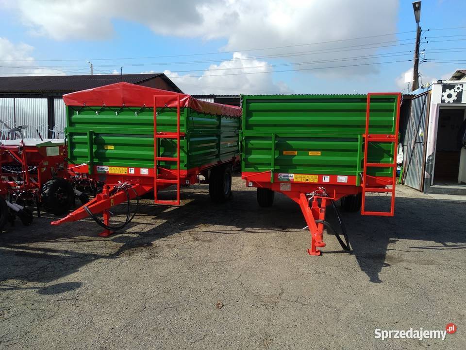 Przyczepa rolnicza dwuosiowa 7 t Model GPT107 Miechów