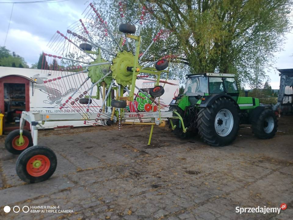 Zgrabiarka fella630 Claas żeowijarka kverneland Zgrabiarki i przetrząsacze Kiwity