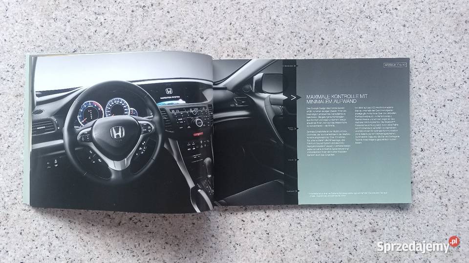 HONDA Accord VIII CU12 Prospekt