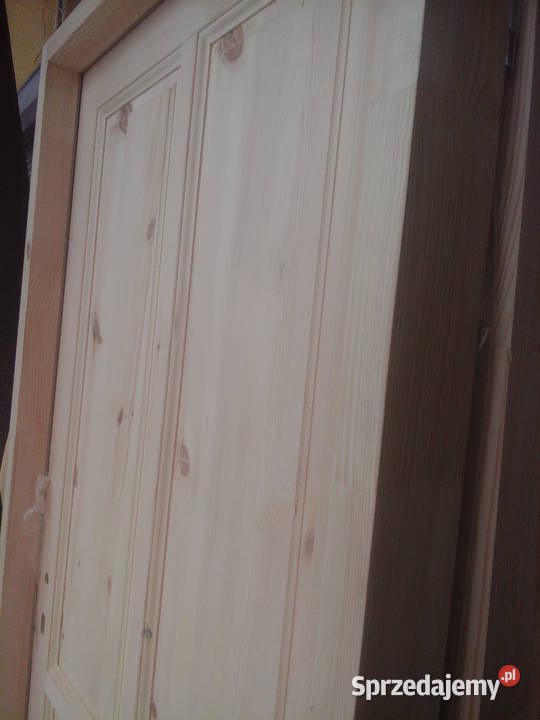 REKI drzwi sosnowe z futrynami lite drewno Warszawa sprzedam